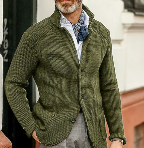 Enzo – Buttoned Cardigan for Men
