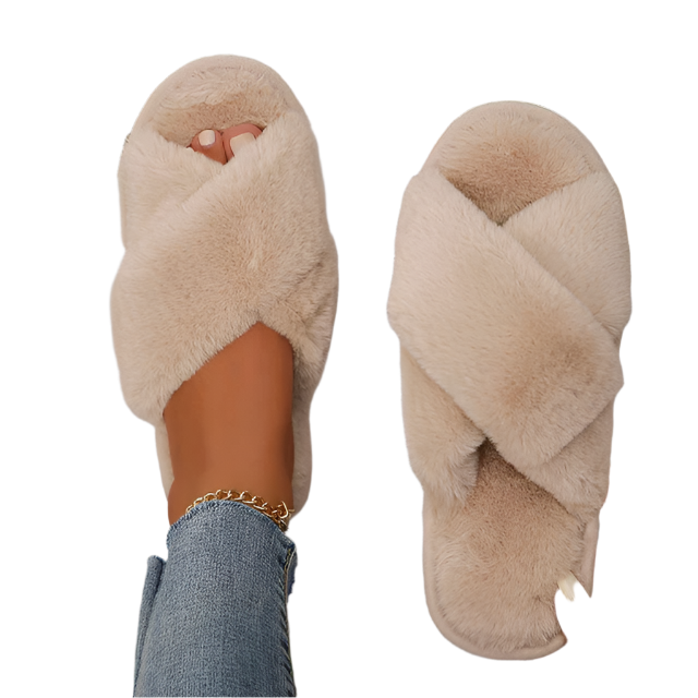 Sofia – Luxurious Plush Slippers for Women