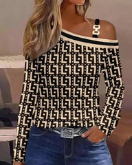 Elena – Timeless Vintage Elegance Top for Women