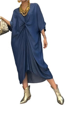 Ella – Timeless Denim Women’s Maxi Dress
