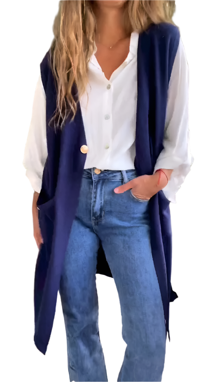 Sophie – Elegant Solid Color Cardigan for Women