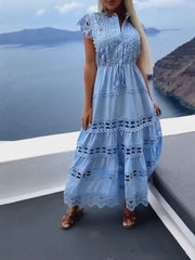 Nora – Elegant Hollow Dress for Women