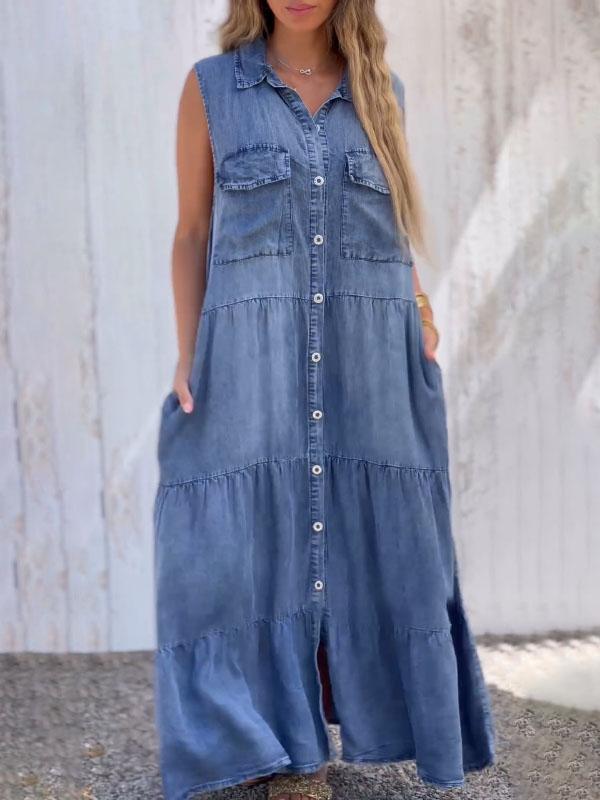 Clara – Elegant Women’s Plain Casual Dress