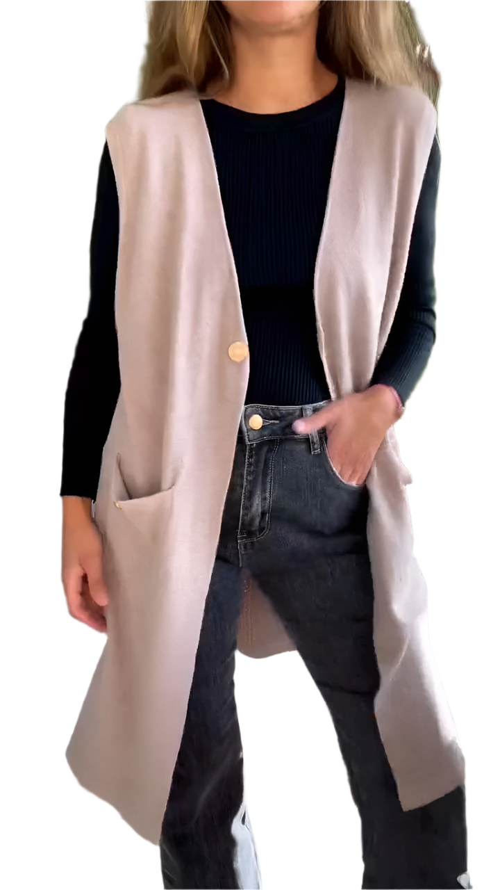 Sophie – Elegant Solid Color Cardigan for Women