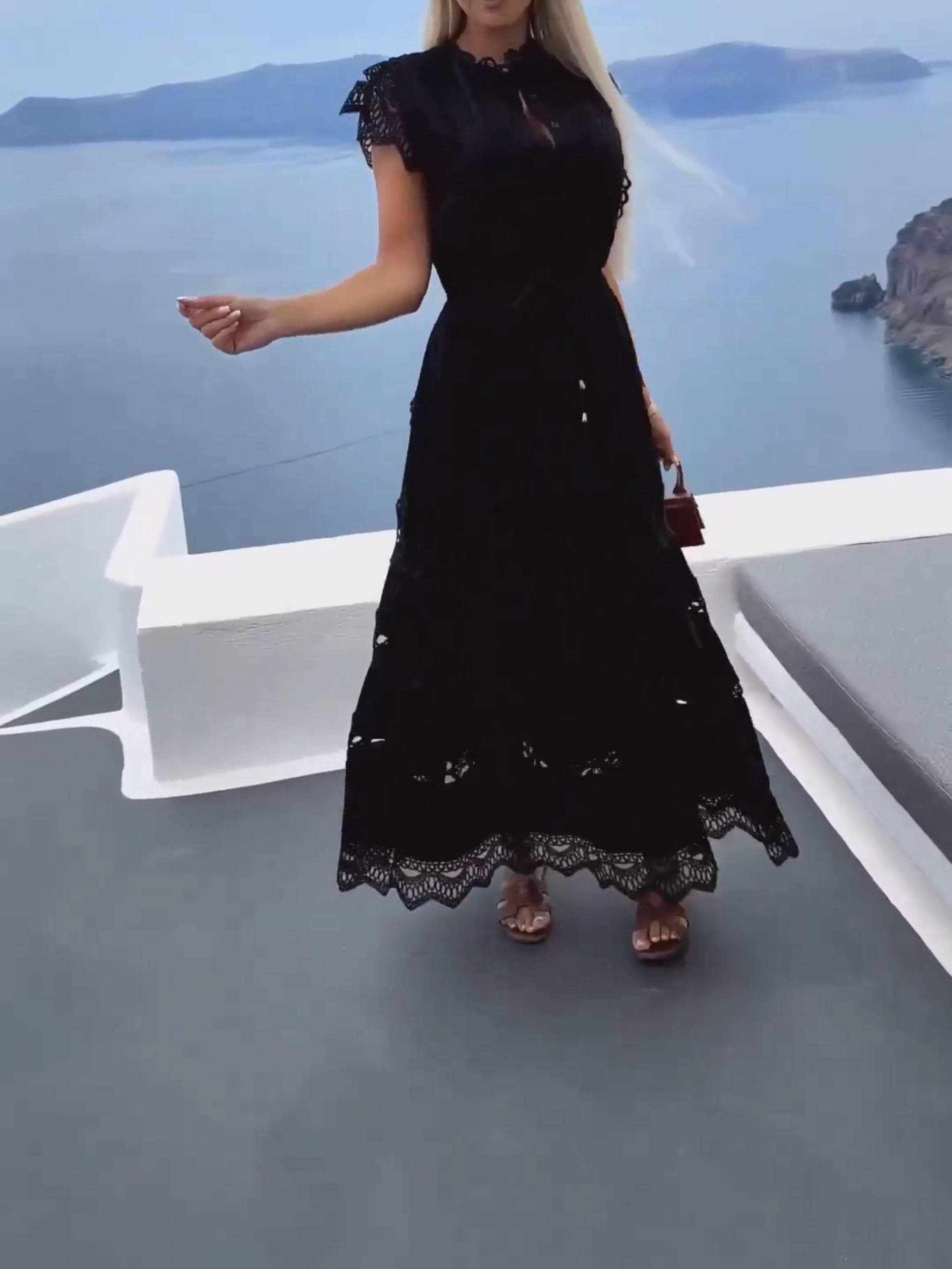 Nora – Elegant Hollow Dress for Women