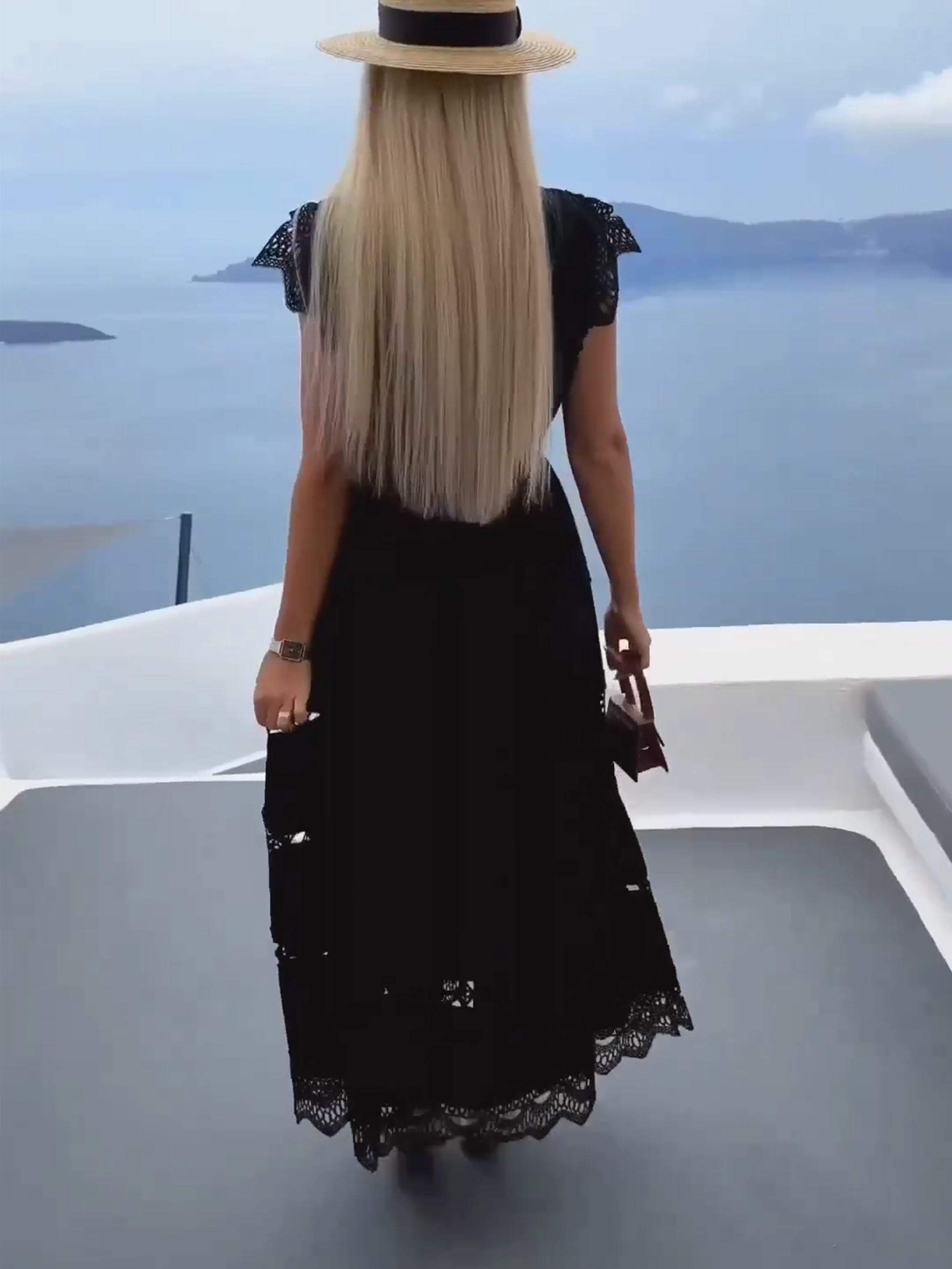 Nora – Elegant Hollow Dress for Women