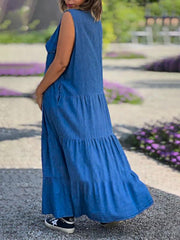 Clara – Elegant Women’s Plain Casual Dress
