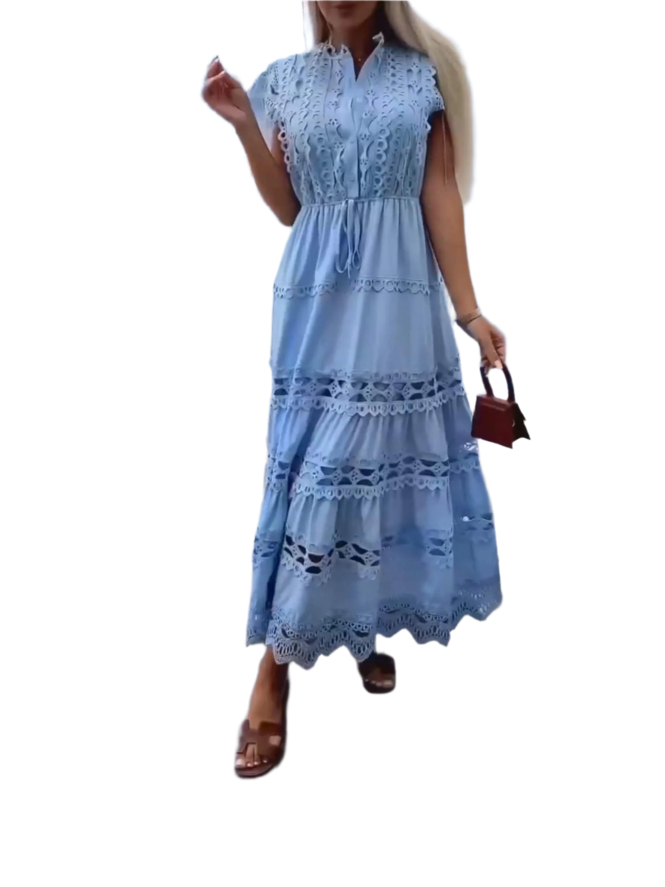 Nora – Elegant Hollow Dress for Women