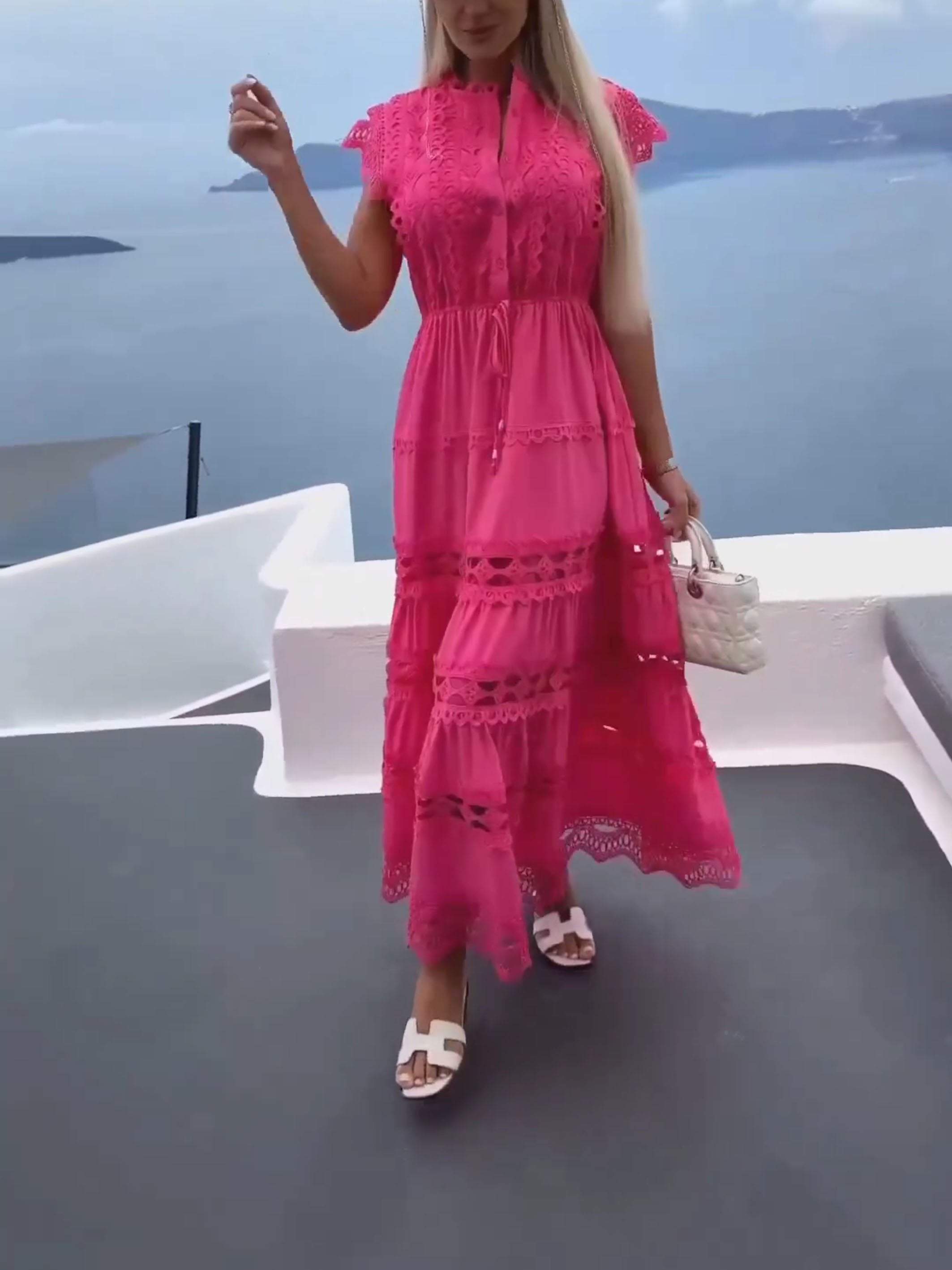 Nora – Elegant Hollow Dress for Women