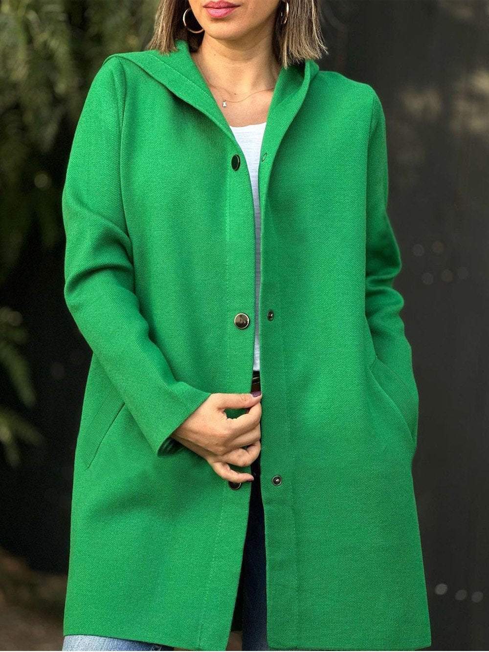 Alexa – Elegant Women’s Hooded Coat