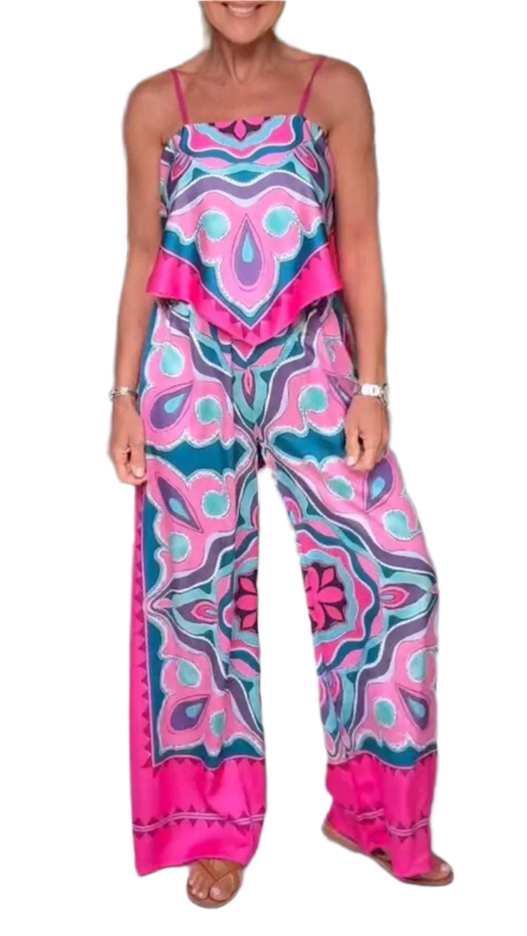 Giovanna – Printed Casual Suit for Women