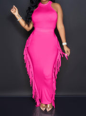 Allana – Glamorous Women's Silk Dress