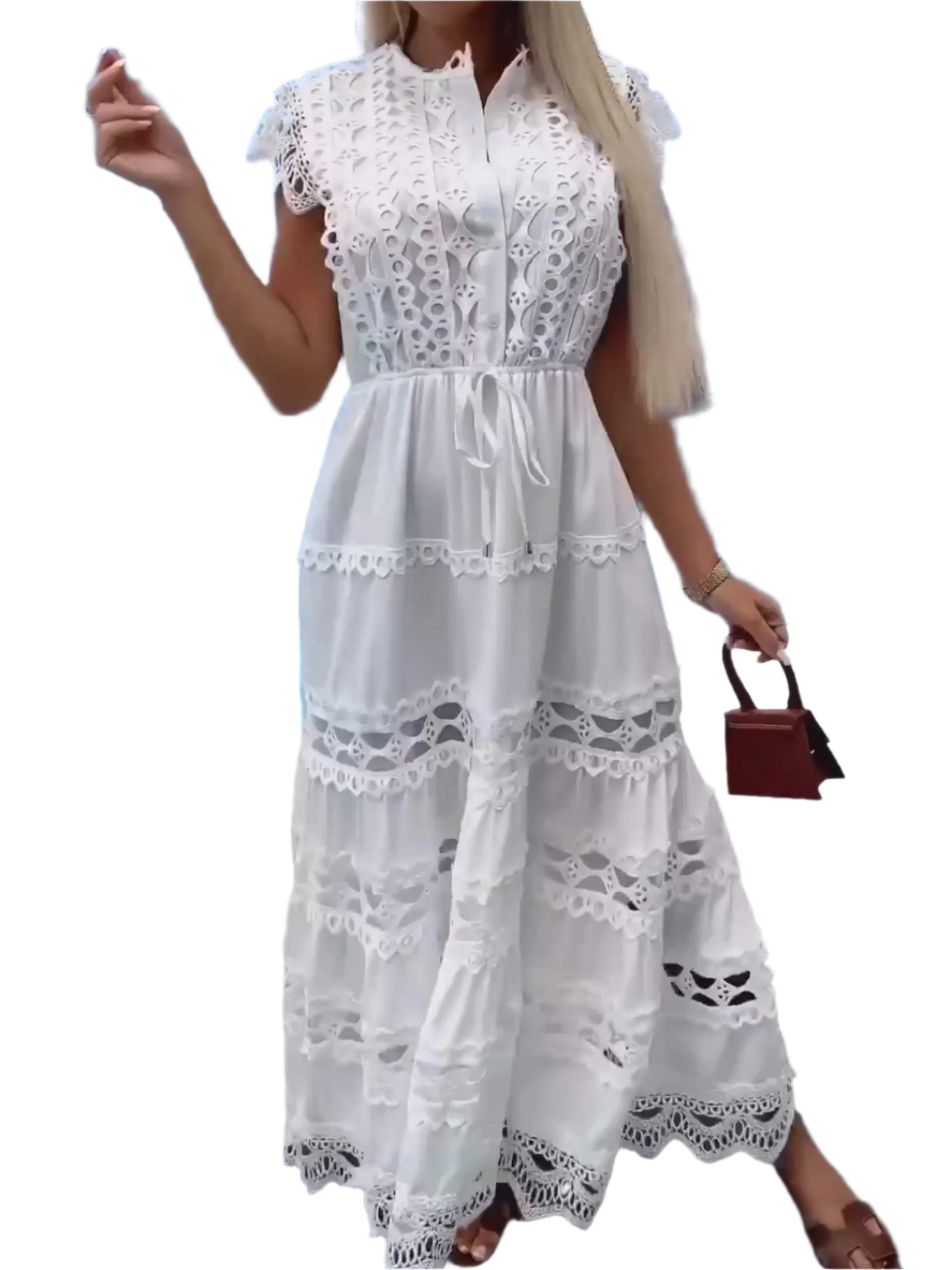 Nora – Elegant Hollow Dress for Women