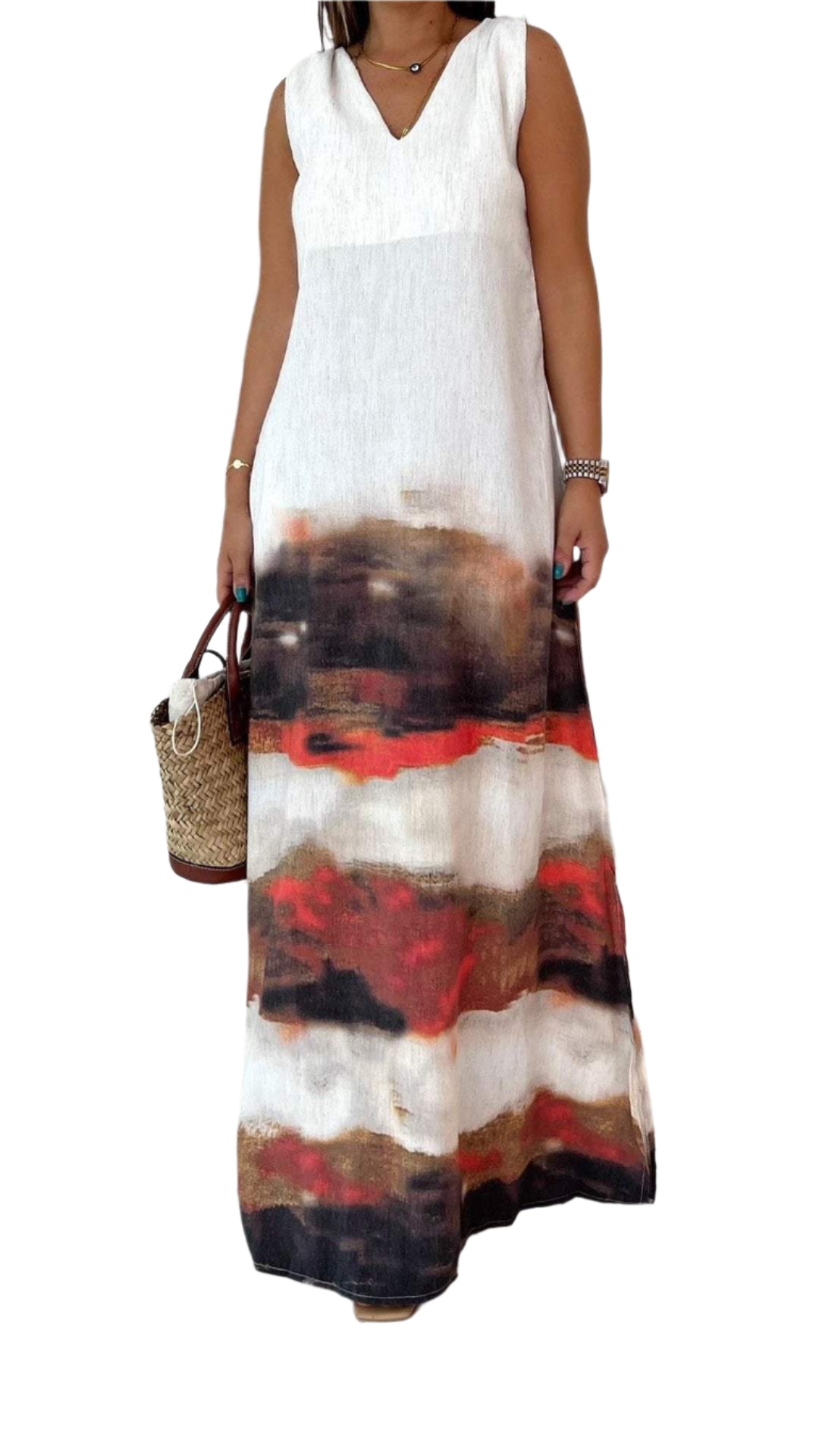 Camilla – Effortlessly Elegant Women's Flowy Straight Dress