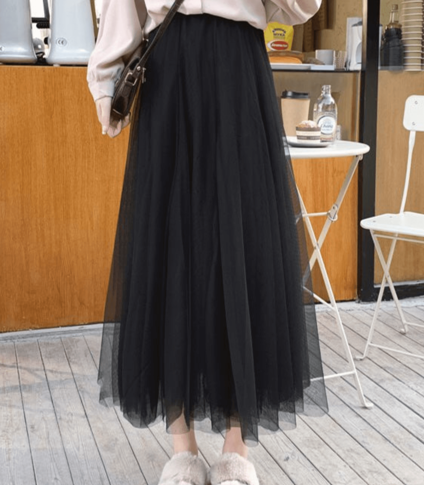 Zelde - High-Waisted Midi Skirt for Women