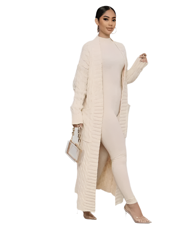 Isabella – Women's Relaxed Long Knit Cardigan