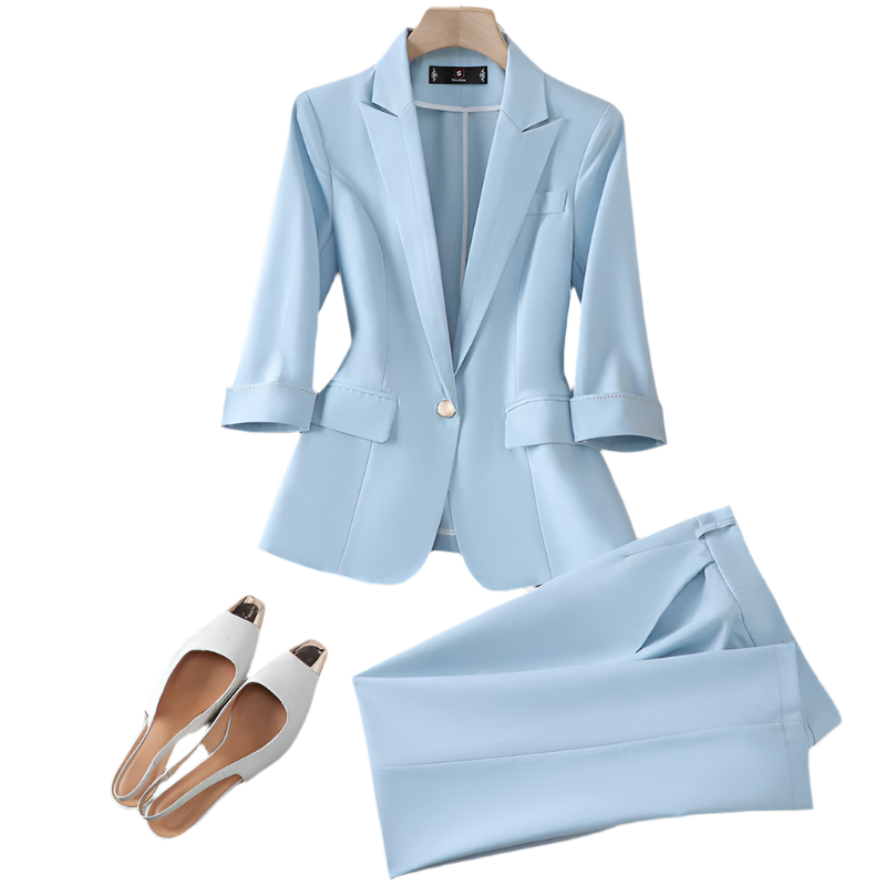 Giulia – Elegant Blazer & Trouser Set for Women