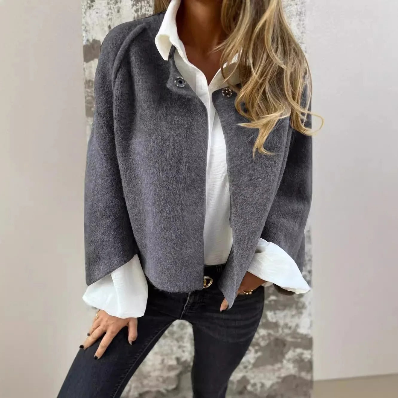 Emily – Short Mid-Season Coat for Women