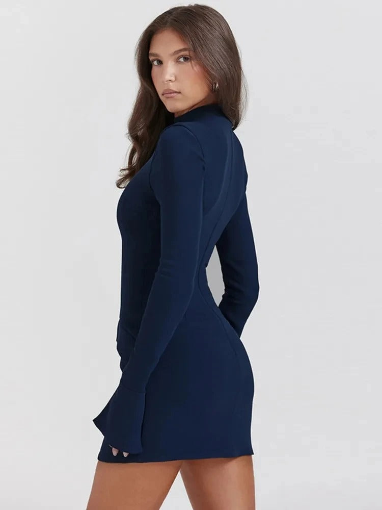 Solenne – Women's Fitted Mini Dress