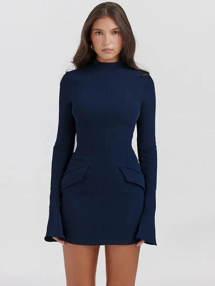 Solenne – Women's Fitted Mini Dress