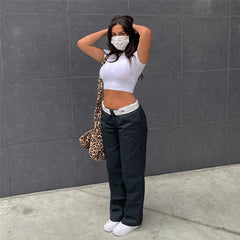 Amira – Stylish Women's Low Waist Pants