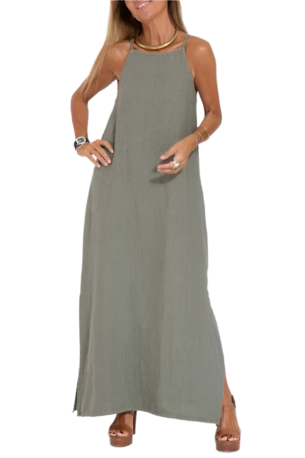 Fatima – Sophisticated Women's Linen Dress