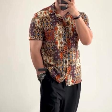 Romel – Men’s Retro Shirt