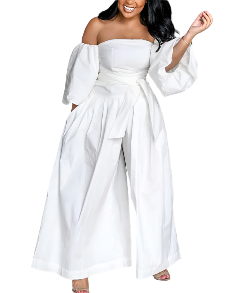 Giovanna – Elegant Women's Jumpsuit with Bust Strap