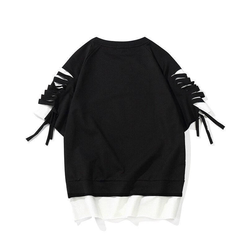 Alexis – Oversized Unisex Ribbons T-Shirt