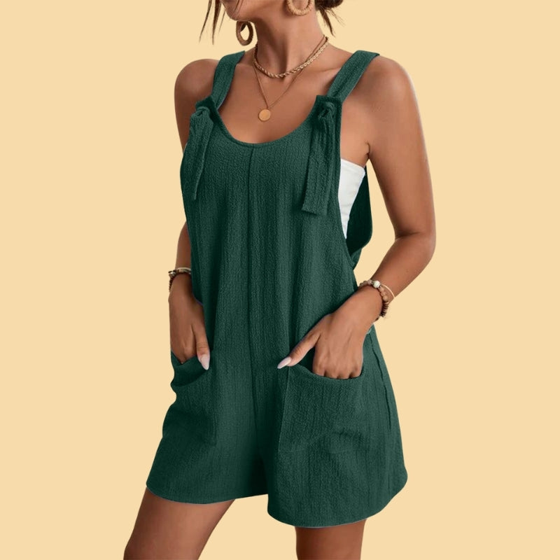 Clara – Effortless Chic Women's Short Romper