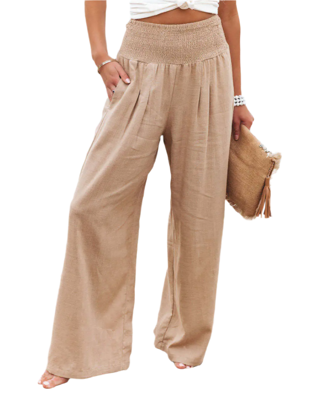 Lexi – Women's Breezy Cotton Linen Pants for Effortless Summer Style