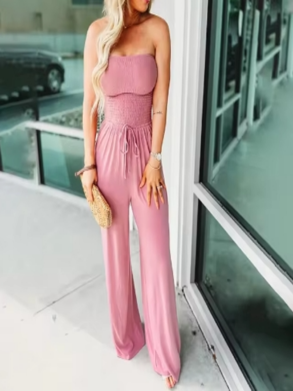 Elisa – Strapless Women’s Summer Jumpsuit for Effortless Elegance