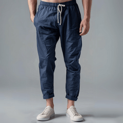 Luca – Effortlessly Cool Linen Men's Trousers