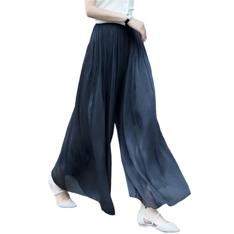 Isabella – Luxe Spandex Wide-Leg Pants for Women