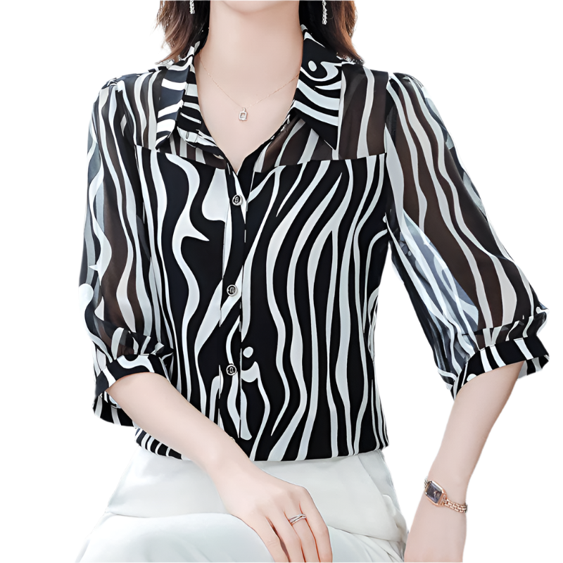 Livia – Striped Women’s Summer Top