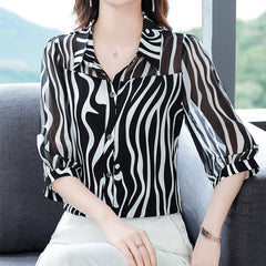 Livia – Striped Women’s Summer Top