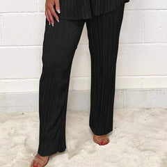 Crystal – Elegant Polo and Trouser Two-Piece Set for Women