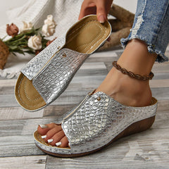 Clara – Comfort-Fit Women’s Wedge Sandals