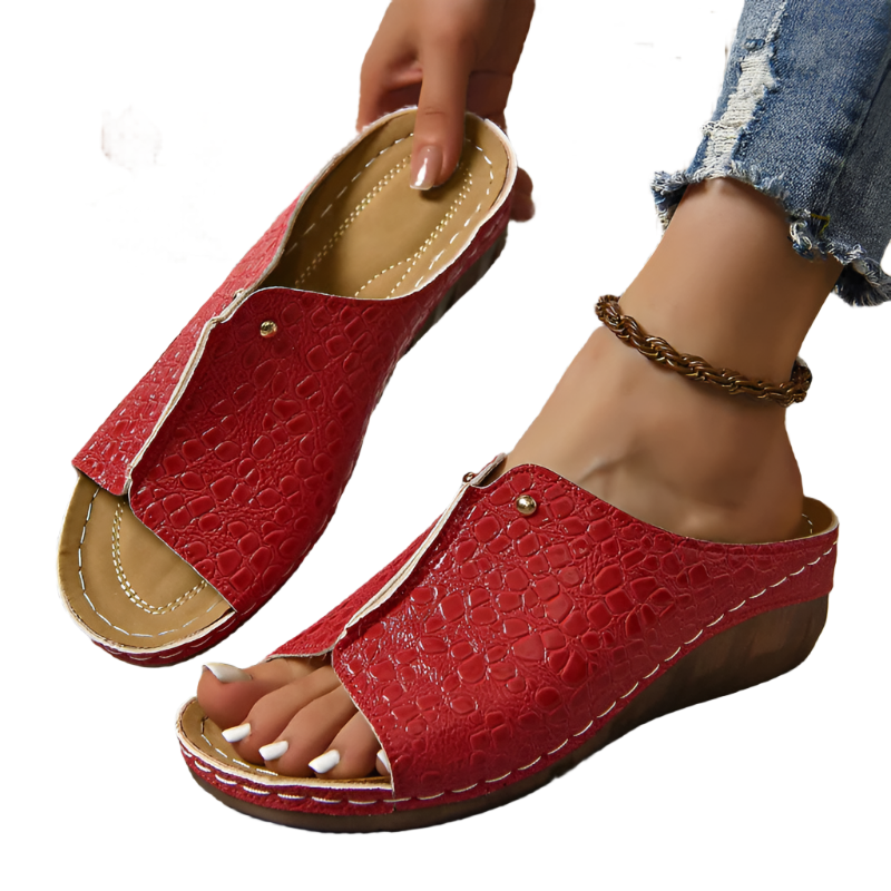 Clara – Comfort-Fit Women’s Wedge Sandals