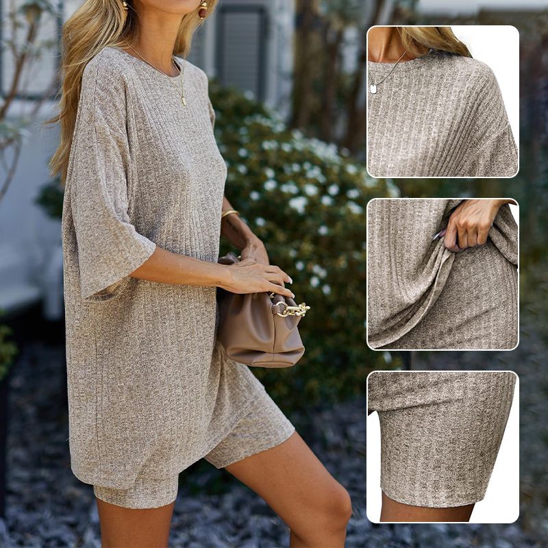 Sofia – Soft Rib-Knit Women's Lounge Set