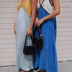 Elena – Elegant V-Neck Sleeveless Dress for Women