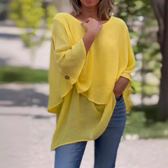 Sophia – Luxe Women’s Long-Sleeve Top