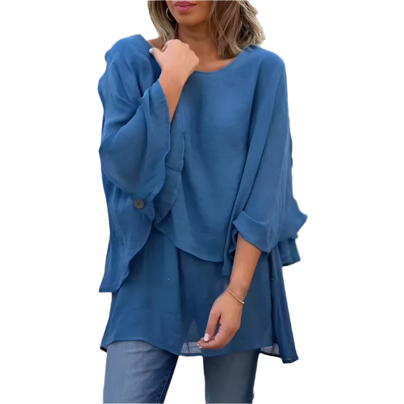 Sophia – Luxe Women’s Long-Sleeve Top