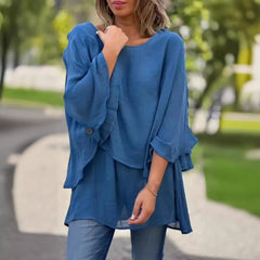 Sophia – Luxe Women’s Long-Sleeve Top