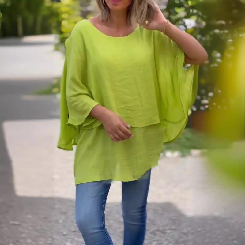 Sophia – Luxe Women’s Long-Sleeve Top