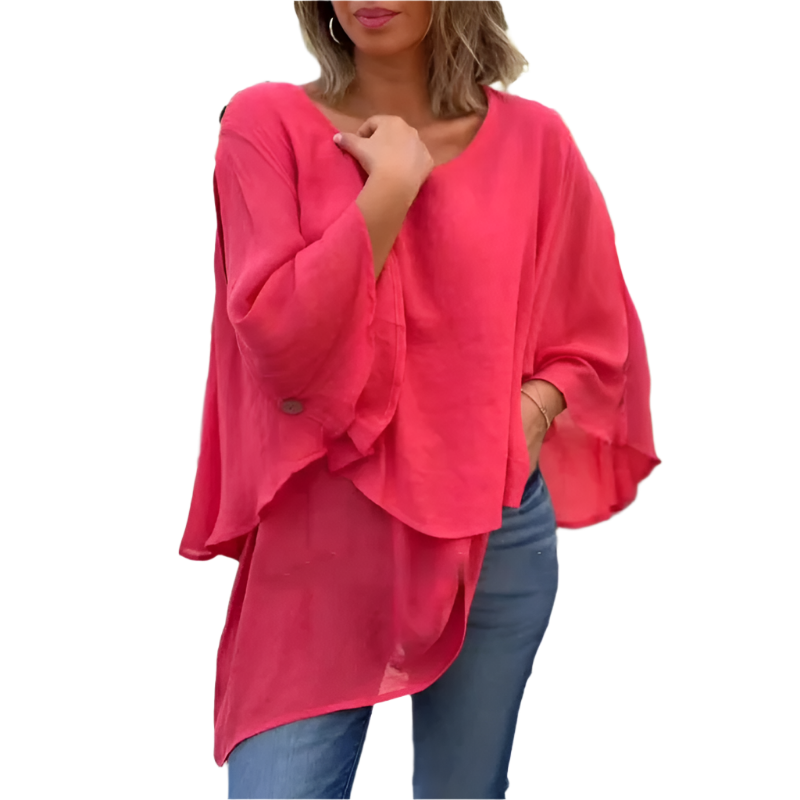 Sophia – Luxe Women’s Long-Sleeve Top