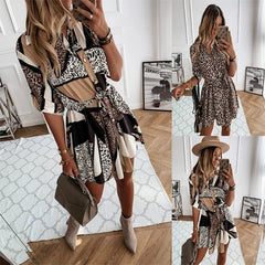 Misha – Elegant Women’s Printed Dress