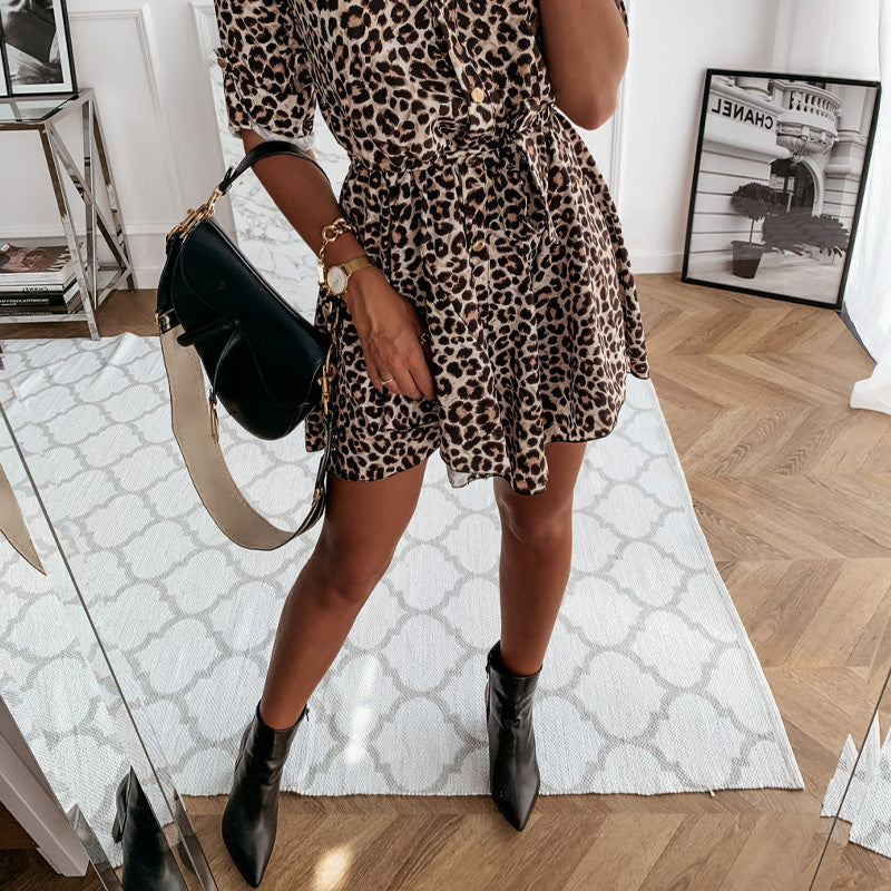 Misha – Elegant Women’s Printed Dress