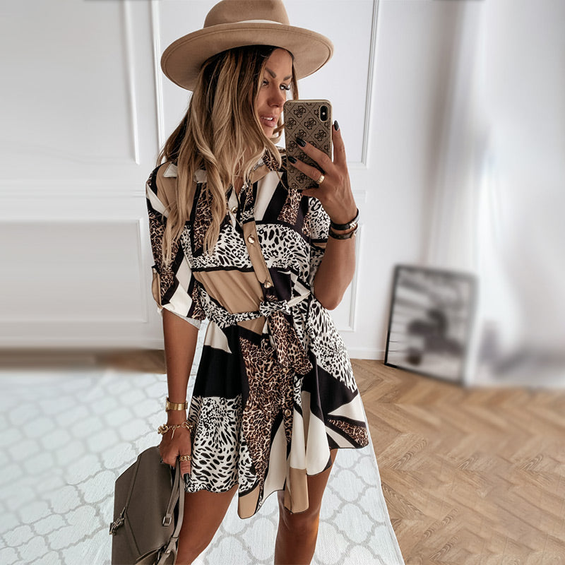 Misha – Elegant Women’s Printed Dress