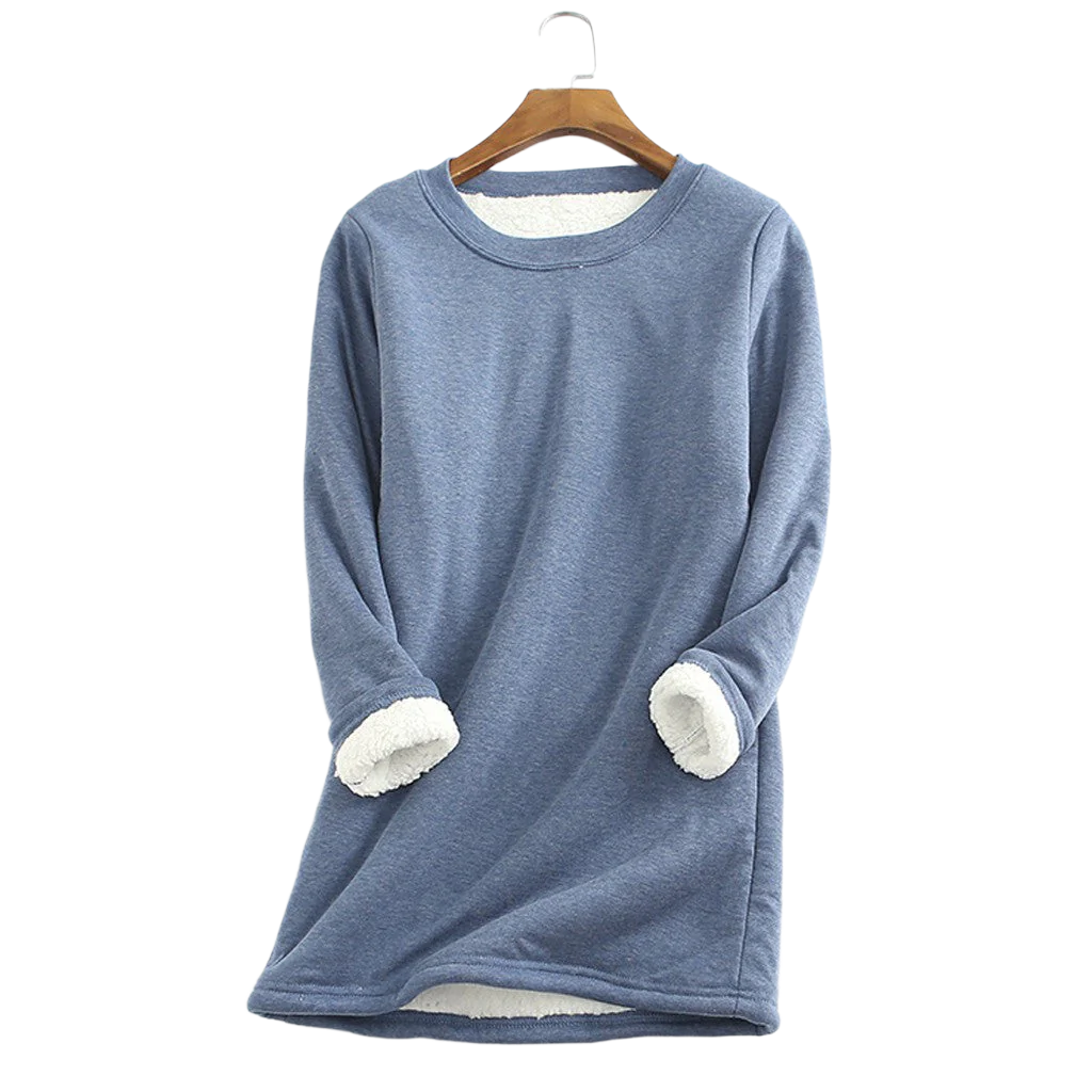 Hanna – Comfy Fleece Women’s Winter Sweater